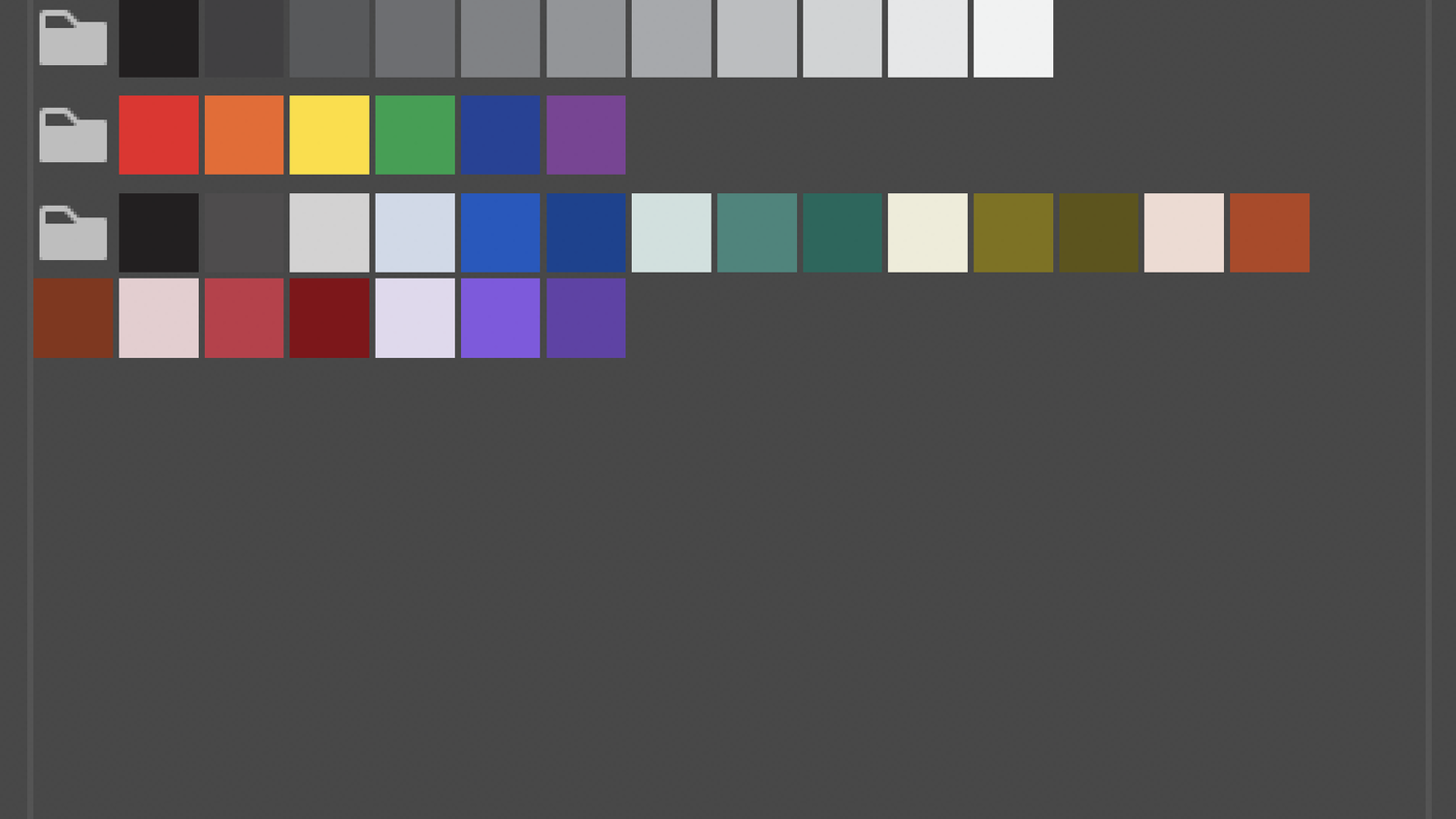 Finalising a Colour Palette