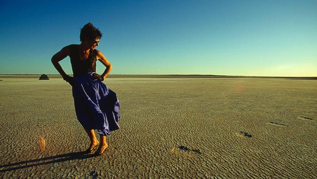 Lunch with Kim Mahood et al.
