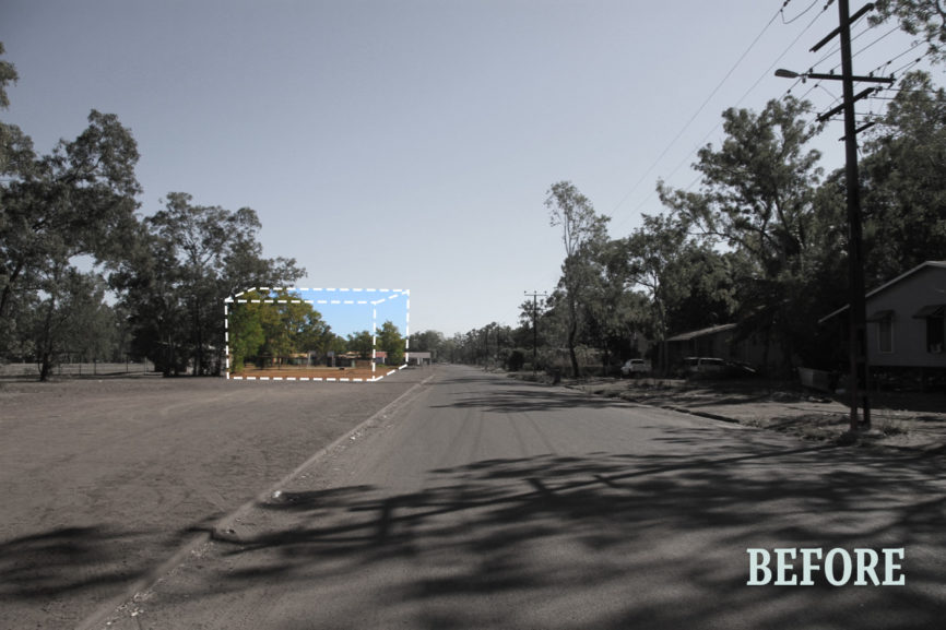 The facility is located on one of the main roads in Angurugu adjacent to the existing oval and Community Centres. The Hub will help define a community focussed precinct in the town.