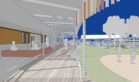 Crucial to each General Learning Areas are the shared outdoor decks. Strategically connected with the central courtyard area, these spaces allow for flexibility and more engaged learning.