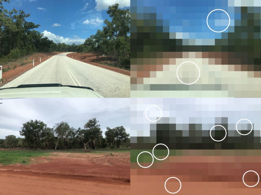 The project was designed to respond to the unique characteristics of the Groote archipelago. The colour palette was designed to respond to the local landscapes.